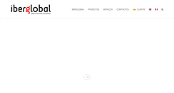 Desktop Screenshot of iberglobal.pt