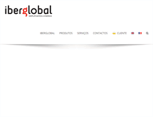 Tablet Screenshot of iberglobal.pt